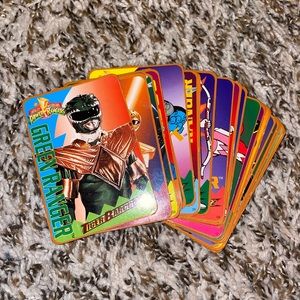 Power Rangers ZORDS cards (24pk)